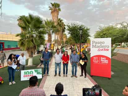 El acalde David Ruíz Mejía mencionó que las obras que se han estado realizando en ese municipio son en consenso con los sampetrinos. (ESPECIAL)