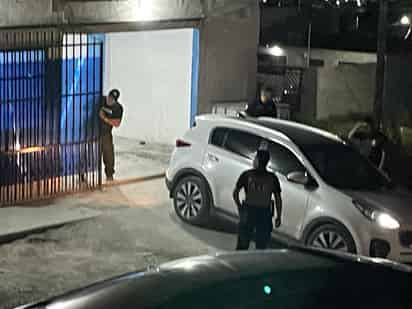 El anexo de Saltillo fue acordonado y custodiado por los agentes de Investigación Criminal.