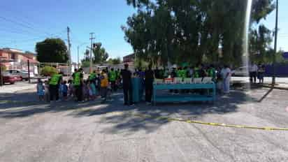 Fueron evacuadas 229 personas de las cuales 159 fueron niños, 66 de personal de la guardería y cuatro visitas.