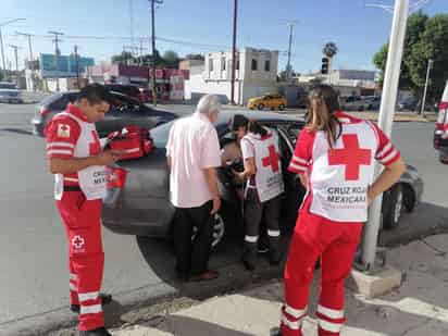 Una joven que excedía los niveles de velocidad permitidos sobre el bulevar Constitución terminó colisionando.