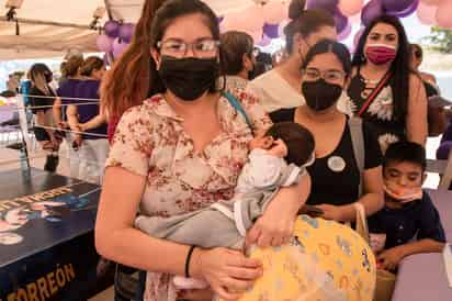 Buscan promover la lactancia materna entre madres trabajadoras, a través de diversas actividades. (EL SIGLO DE TORREÓN)