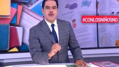 Javier Alatorre desata polémica tras calificar a libros de texto de la SEP como 'virus comunista' en TV nacional