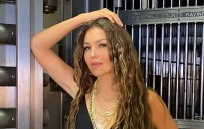 Thalia revela su rutina de ejercicios