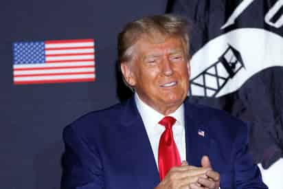 Trump se refirió a los integrantes de la Guardia Nacional desplegados en 2019 por México contra la migración. (EFE)