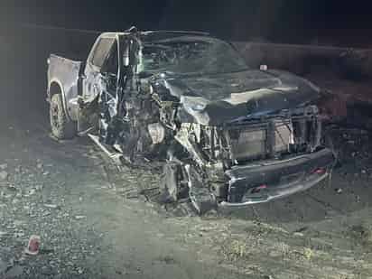 Fue alrededor de la una de la mañana que la pareja se trasladaba en una camioneta a la altura del kilómetro 128.