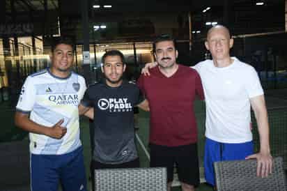 Carlos Jasso, Javier Fuentes, Alberto Rosales y Alejandro Gutiérrez (EL SIGLO DE TORREÓN/FERNANDO COMPEÁN)