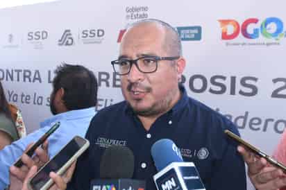 Fabián Correa Morales, subdirector de Vectores de Centro Nacional de Programas Preventivos y Control de Enfermedades (Cenaprece). (Foto: FERNANDO COMPEÁN / EL SIGLO DE TORREÓN)