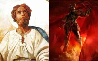 Según la creencia popular, Lucifer desata su ira precisamente casa 24 de agosto, cuando 'el diablo anda suelto', por la celebración del Día de San Bartolomé, con quien perdió una carrera hundiéndose en un río.