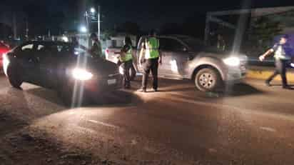 Otros 14 automóviles fueron sacados de circulación y sus conductores se hicieron acreedores a una multa debido a que fueron detectados en segundo grado de ebriedad. (EL SIGLO DE TORREÓN) 