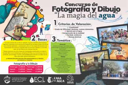 Invitan a concurso de fotografía y dibujo 'La magia del agua'