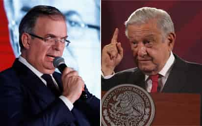 AMLO afirmó que estima mucho a Marcelo Ebrard, de quien espera que ponga 'por delante el interés superior' tras el triunfo de Claudia Sheinbaum en las encuestas internas de Morena.