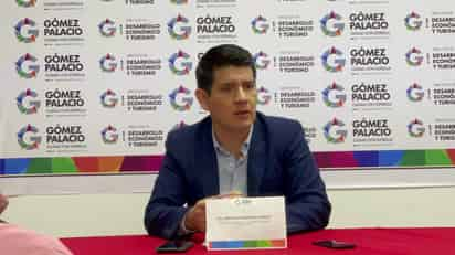 Érick Escobedo García, director de Desarrollo Económico y Turismo en Gómez Palacio. (ARCHIVO) 