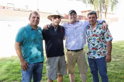 Humberto Torres, Ramón Chairez, Luis Necochea y Pablo Fernández (EL SIGLO DE TORREÓN/ENRIQUE CASTRUITA)