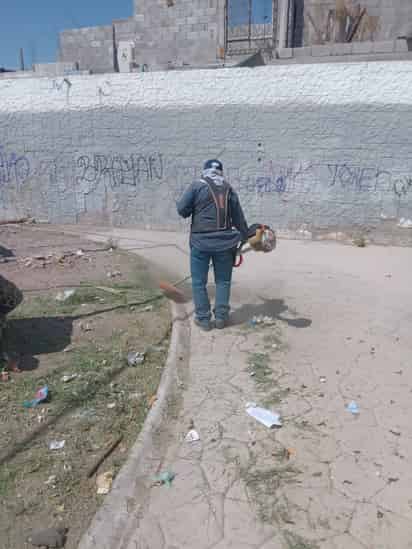 Los trabajos en la plaza El Pozo durarán aproximadamente una semana. (CORTESÍA)