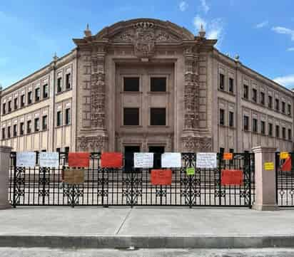 Al momento las clases han sido suspendidas en el Tecnológico de Saltillo. (ESPECIAL)