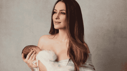 Filtran supuesta fotografía con el rostro del bebé de Cynthia Rodríguez y Carlos Rivera