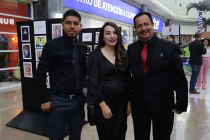Javier Hernández, Érika Ramos y Roberto Chávez (EL SIGLO DE TORREÓN/ENRIQUE CASTRUITA)