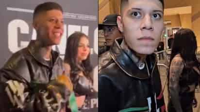 Santa Fe Klan sorprende al aparecer con una misteriosa mujer en la pelea del 'Canelo' Álvarez