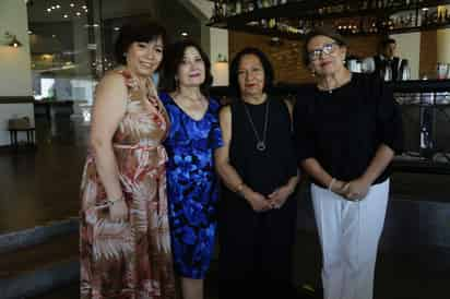 Julieta Santoscoy, Lourdes López, Ana María Román y María Teresa Román (EL SIGLO DE TORREÓN/ENRIQUE CASTRUITA)