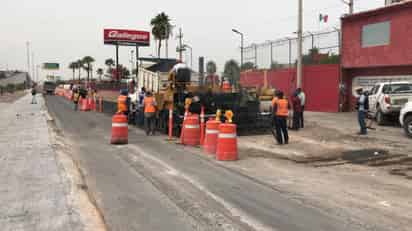 'Llevamos un avance de alrededor del 60 % en el tema de pavimentación', informó el director, antes de las recientes lluvias.