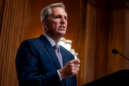 Por ahora, solo dos conservadores se han presentado como candidatos: el líder de la mayoría republicana, Steve Scalise, y el presidente del Comité Judicial, Jim Jordan. (SHAWN THEW / EFE)