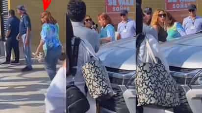 VIDEO: Usuarios acusan a Shakira de haber empujado a una mujer en plena calle