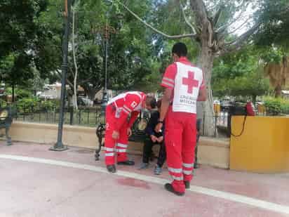 Toda vez que los técnicos en urgencias médicas revisaron los signos vitales de la mujer y estabilizaron su glucosa y presión, se retiraron del lugar .