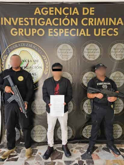 Elizalde 'NN', se mantendrá en el Centro Penitenciario Varonil de la ciudad de Saltillo como medida cautelar.