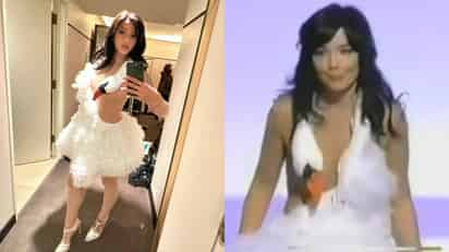 Rosalía rinde tributo a Björk en su disfraz de Halloween con el icónico vestido de cisne