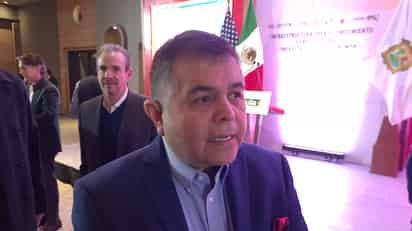 Eduardo Olmos dijo que este esquema le permitirá al Estado tener cerca de mil 600 millones de pesos por año. (Foto: RENÉ ARELLANO / EL SIGLO COAHUILA)