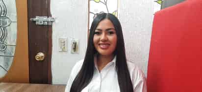 Buscará Estrella Morón García ser diputada por el Distrito Federal 02, cuya cabecera municipal es Gómez Palacio. (CORTESÍA)