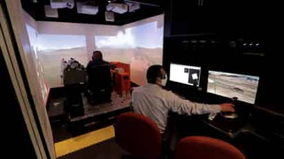 El uso de simuladores 3D se ha sumado a los procesos de capacitación del personal de mina. (CORTESÍA)