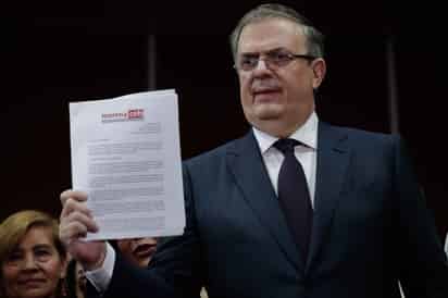 La exjefa de Gobierno dijo que la acción de Ebrard contribuye a la unidad del partido.