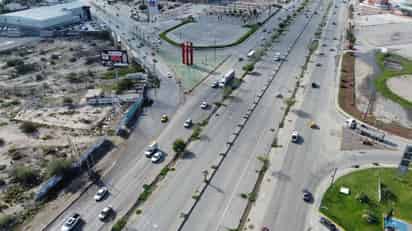 Se emitió el fallo para las obras complementarias al Giro Independencia, en los cuerpos laterales del periférico López Sánchez. (VERÓNICA RIVERA)
