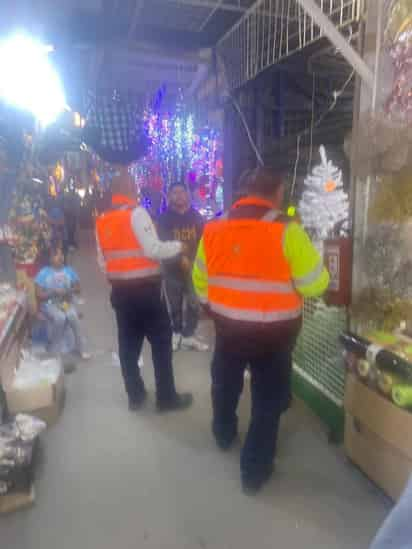 Revisa Protección Civil las instalaciones del Mercadito Navideño en Torreón. (EL SIGLO DE TORREÓN)