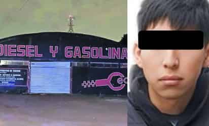 Cristian, residente en Acolman, asistía a la escuela de mecánica los sábados para aprender a reparar motocicletas. (ESPECIAL)
