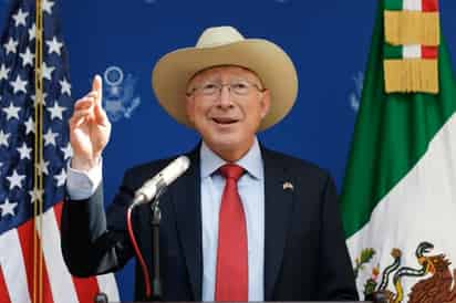 'Continuaremos trabajando juntos', afirmó el embajador. (ARCHIVO)