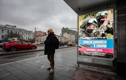 En virtud del nuevo presupuesto, Rusia incrementará en un 67.65 % su gasto militar para 2024 con respecto al de este año. (ARCHIVO)
