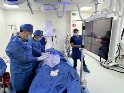 El pasado lunes fue cuando se realizó el cateterismo a las dos niñas en el Hospital General. (EL SIGLO DE TORREÓN)