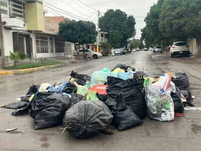 Así es como lucen con frecuencia las calles del sector Trincheras.