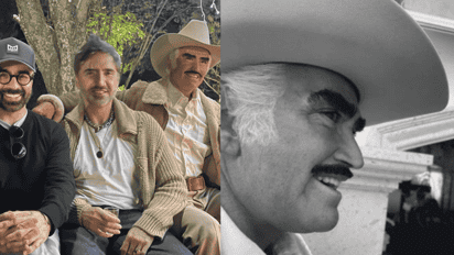 ¡Parece el verdadero! Familia de Vicente Fernández se conmueve al ver la estatua del cantante