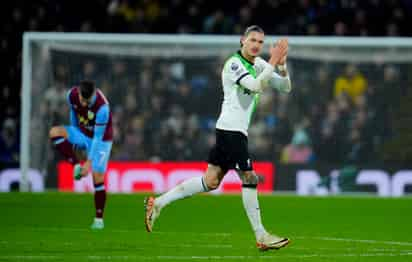 Liverpool vuelve a la cima de la clasificación con triunfo 2-0 ante el Burnley