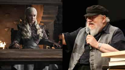 Después de haber visto 'Blue Eye Samurai', George R. R. Martin, el creador de la popular serie de fantasía medieval 'Game of Thrones' ('Juego de Tronos'), elogió el trabajo de los creadores de dicha serie, entre quienes se encuentran Amber Noizumi y Michael Green, como una de las series de animación más geniales.