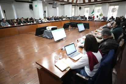 El mandatario estatal agradeció a todos los integrantes de su gabinete por su apoyo, trabajo y compromiso.