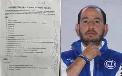 Marko Cortés, dirigente nacional, pidió al gobernador de Coahuila, Manolo Jiménez Salinas, cumplir los acuerdos políticos de la coalición que, indicaron, lo llevó a ganar la pasada contienda electoral, entre los que se encuentra dejar en manos de ese instituto político proponer la candidatura a la presidencia municipal de Torreón.