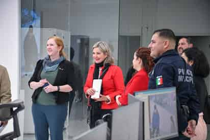 Norma Lucille Treviño Galindo, presidenta municipal de Piedras Negras, y Erika Zielke, Cónsul General de Estados Unidos en Nuevo Laredo, se reunieron durante la tarde del pasado miércoles.