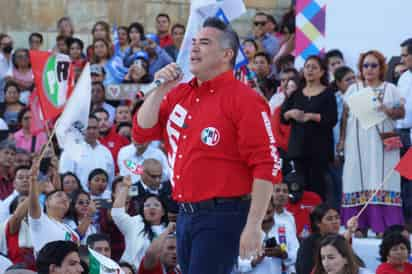 Alejandro Moreno, dirigente nacional del PRI.