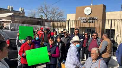 Simón González de Ávila, comisariado ejidal, explicó que nunca se tuvo un acercamiento por parte de las autoridades federales. (EL SIGLO DE TORREÓN)