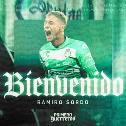 El nuevo futbolista albiverde, quien vive su primera experiencia fuera de su país, se desempeña como extremo.