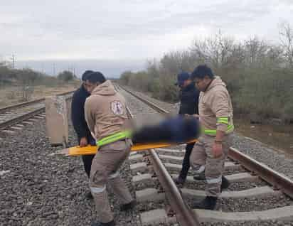 El tren le aplastó el pie derecho en la caída y se lo amputó. (EL SIGLO DE TORREÓN)